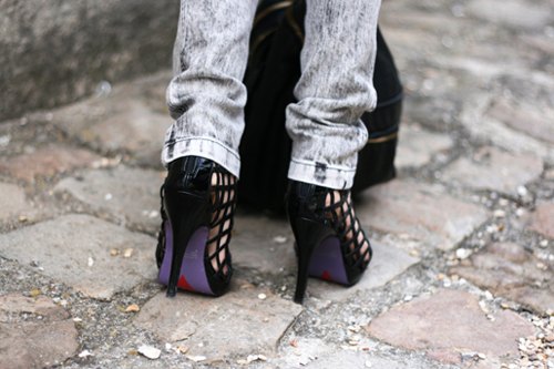 Sandales cage violet jean delave – Le Blog de Betty