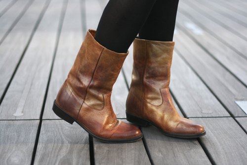 Santiags cuir camel – Le Blog de Betty