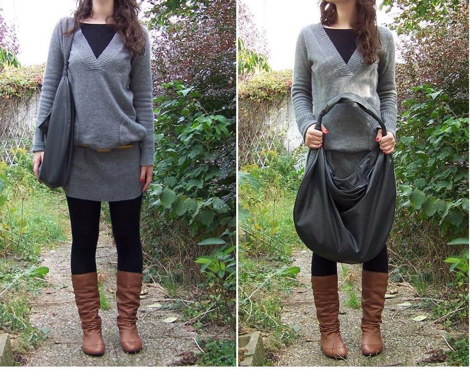 Shopping du jour pull gris bottes camel – Le Blog de Betty