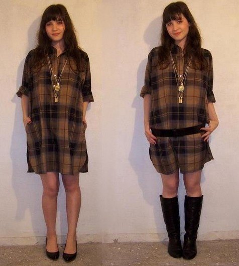 Sur le carreau robe carreaux bottes – Le Blog de Betty