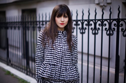 Tailleur pied de poule grille – Le Blog de Betty