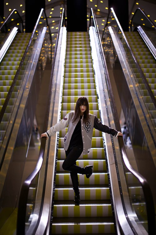 Teddy jacket escalator descente – Le Blog de Betty
