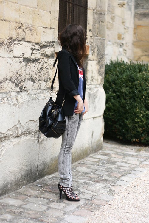 Tshirt union jack jean delave sac noir – Le Blog de Betty