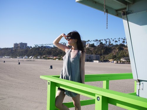 Venice beach poste maitre nageur lunettes – Le Blog de Betty