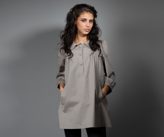Vente privee robe grise poches – Le Blog de Betty