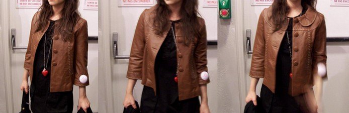 Veste cuir marron montage – Le Blog de Betty