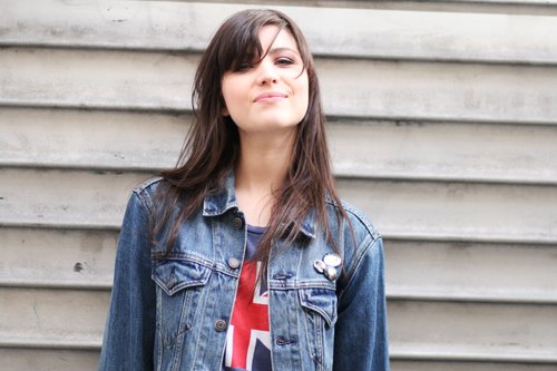 Veste en jean tshirt union jack portrait – Le Blog de Betty
