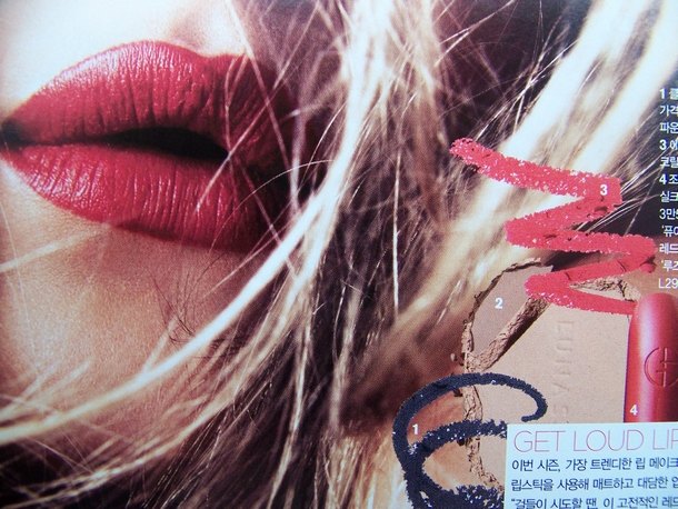 Vogue girl korea levres rouges – Le Blog de Betty
