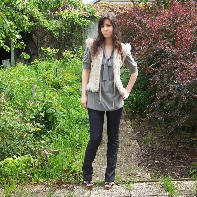 Le gilet : Deuxieme essai ! // The jacket : second trial ! – Betty Autier – Le Blog de Betty