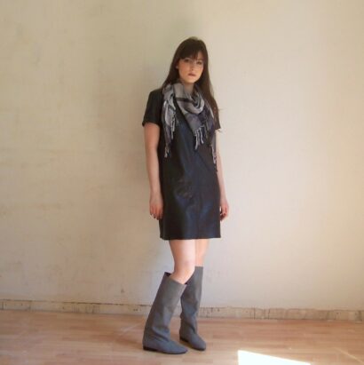 Ma robe en cuir // My leather dress – Betty Autier – Le Blog de Betty