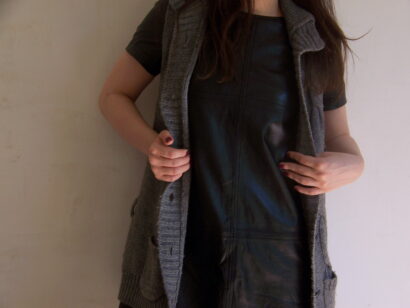 Ma robe en cuir // My leather dress – Betty Autier – Le Blog de Betty
