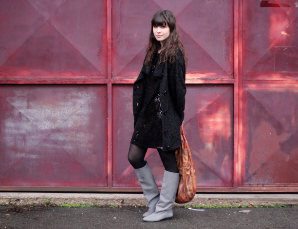 Tenue du jour pailletée – Betty Autier – Le Blog de Betty