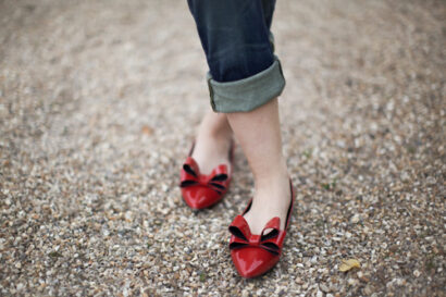 The big red bow (ski) – Betty Autier – Le Blog de Betty