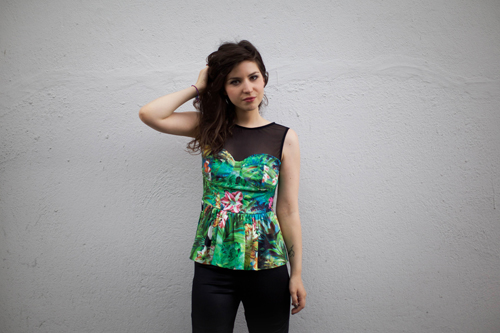 Peplum Top