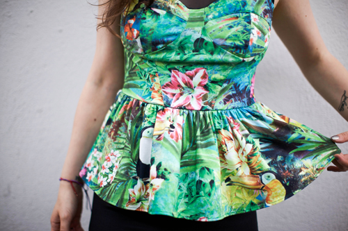 Peplum Top