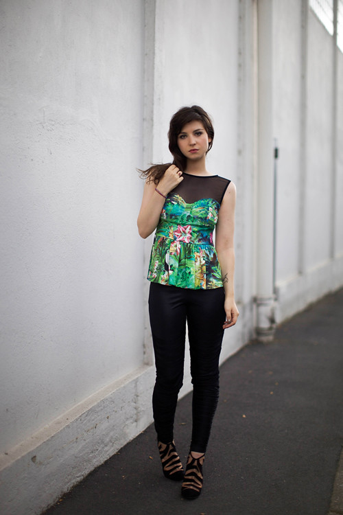 Peplum Top