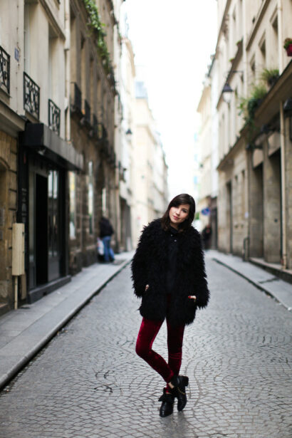 burgundy & black – Betty Autier – Le Blog de Betty