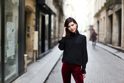 burgundy & black – Betty Autier – Le Blog de Betty