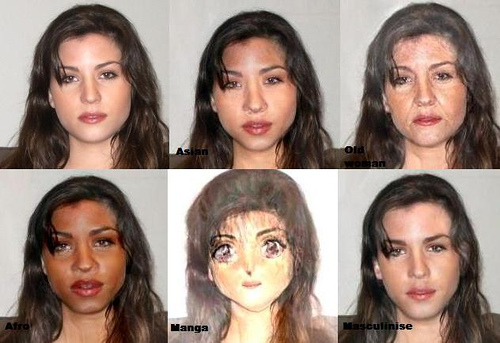 Face transformer