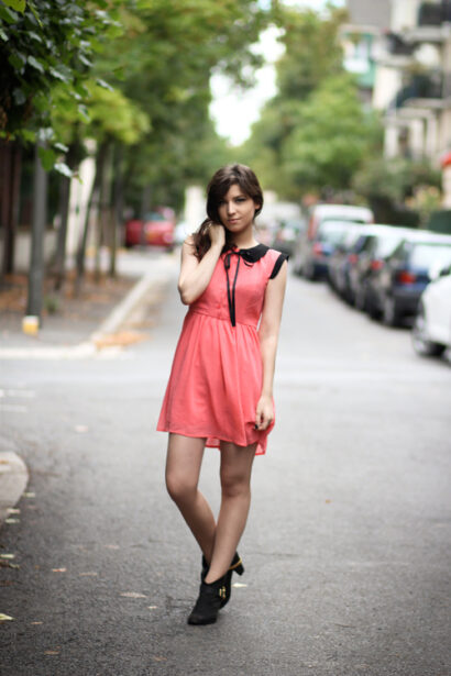 Coral Dress – Betty Autier – Le Blog de Betty