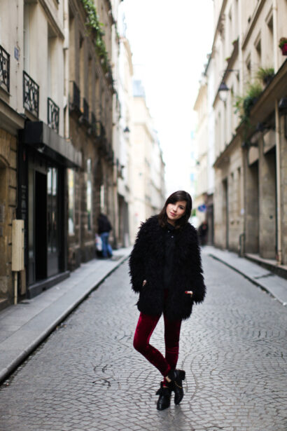 burgundy & black – Betty Autier – Le Blog de Betty