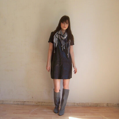 Ma robe en cuir // My leather dress – Betty Autier – Le Blog de Betty
