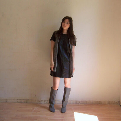 Ma robe en cuir // My leather dress – Betty Autier – Le Blog de Betty