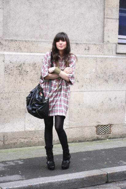The plaid dress – Betty Autier – Le Blog de Betty