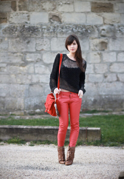 Red with red – Betty Autier – Le Blog de Betty