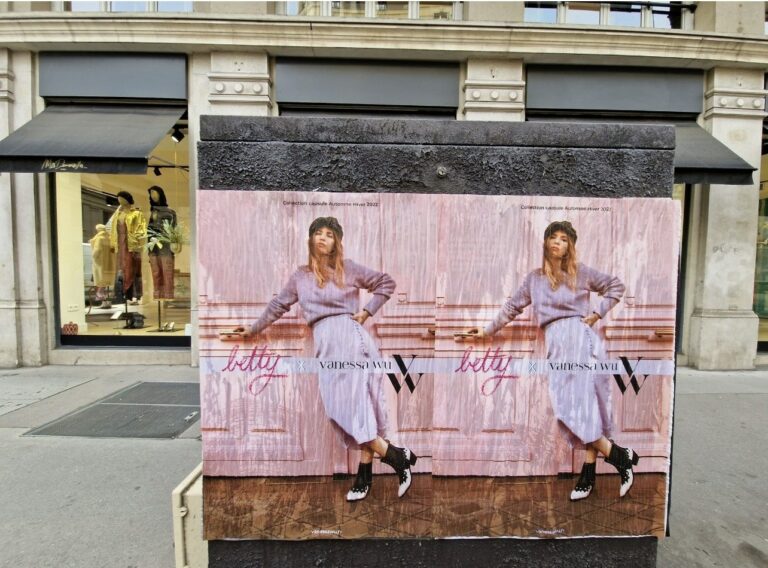 Affiches Betty x Vanessa Wu collection capsule automne-hiver 2022