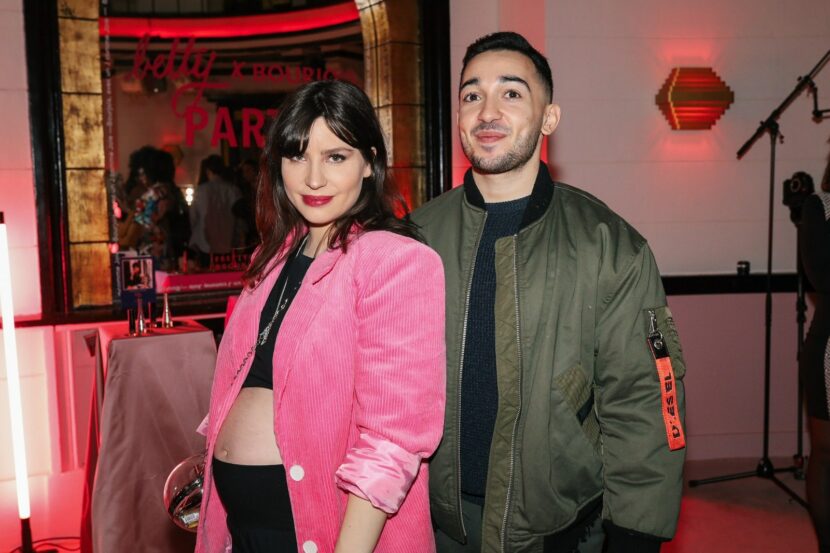 Betty Autier et Ismail à la soirée de lancement Betty x Bourjois