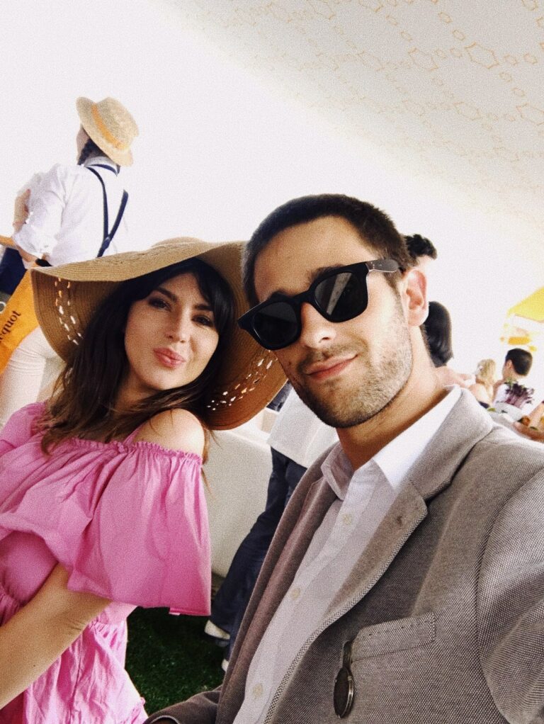 Selfie de Betty Autier au Veuve Clicquot Polo Classic