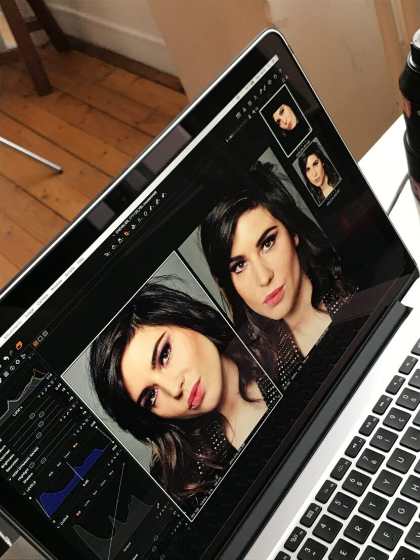 Les photos du shooting YSL Beauty à l’écran