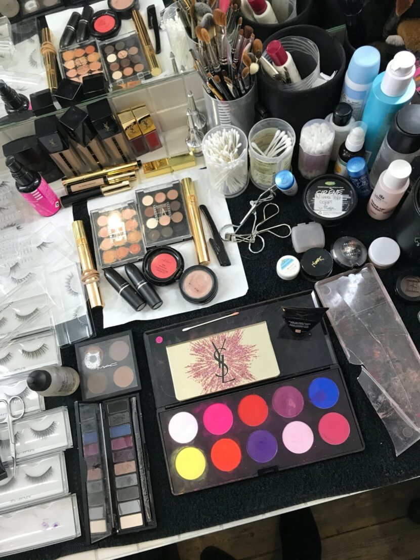 Les produits YSL Beauty du shooting