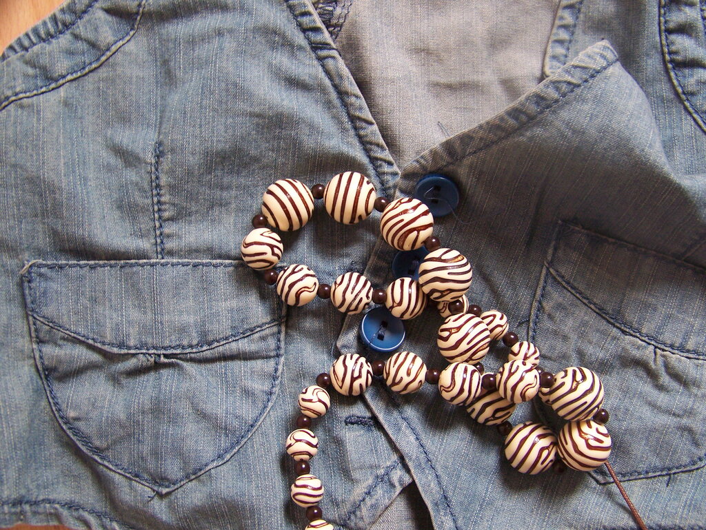 gilet jean collier h&m zara new look pimkie la redoute
