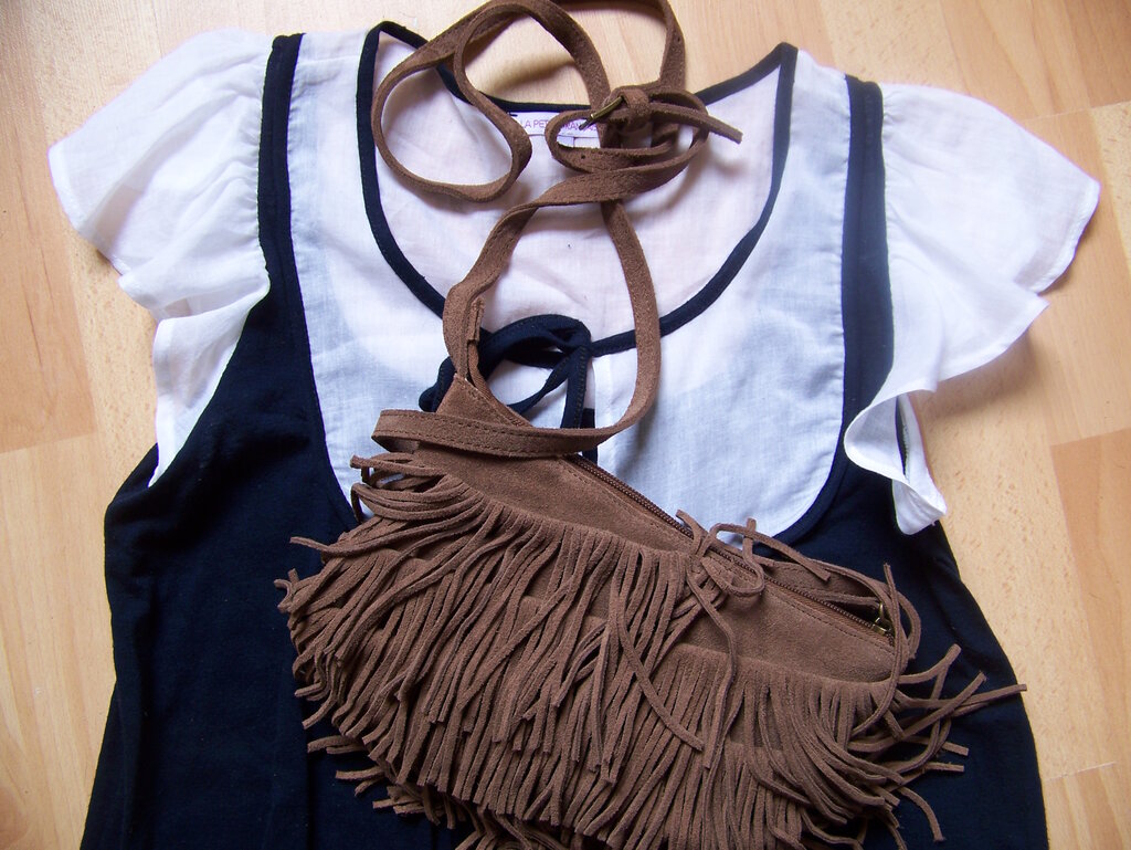 Tunique la petite parisienne sac à franges pimkie
