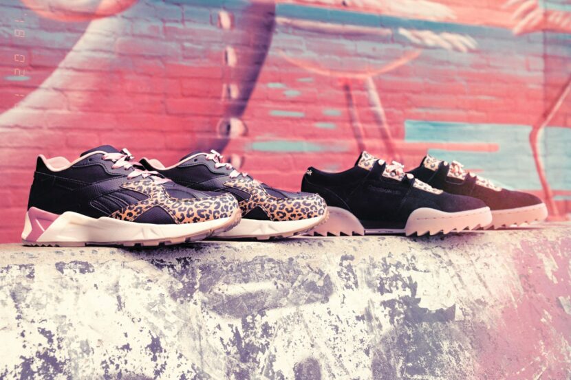 Les Reebok Aztrek et Workout Ripple imaginées par Betty Autier