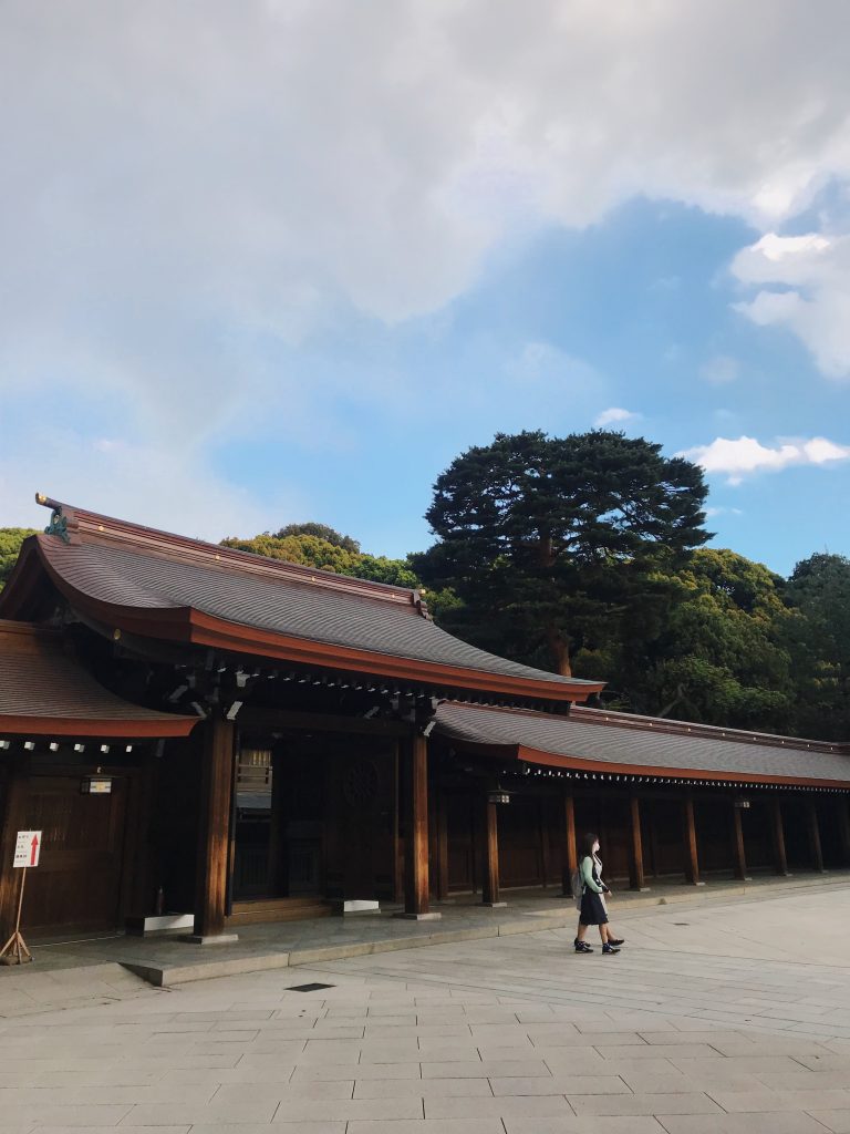 Le temple Meiji Jingu à Harajuku